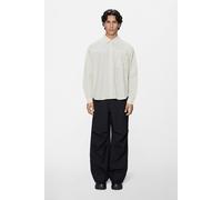 Rains Light Woven Long Sleeve Shirt | Long Sleeve | Blanc | M |