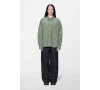 Rains Light Woven Long Sleeve Shirt | Long Sleeve | Green | M |