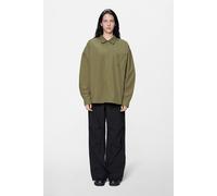 Rains Light Woven Long Sleeve Shirt | Long Sleeve | Moss | L |
