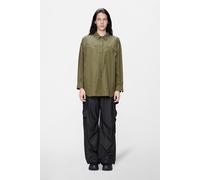 Rains Light Woven Long Sleeve W Shirt | Long Sleeve | Moss | L |