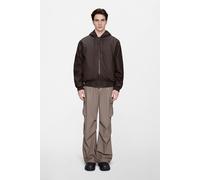 Rains Lohja Insulated Bomber Jacket | Thermal | Bark | XS