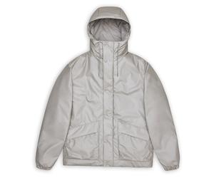 Rains - Lohja Insulated Cargo Jacket W3T2 - Winter jacket size L, grey