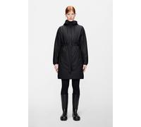 Rains Lohja Long Insulated Curve Jacket | Winter Jacket | Black | L |