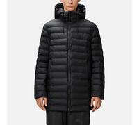 RAINS Lohja Quilted Shell Long Puffer Jacket - S