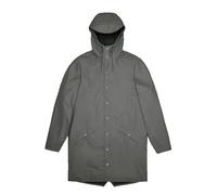 Rains Long Jacket Grey