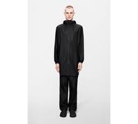Rains Long Storm Breaker | Rain Jacket | Black | XS |