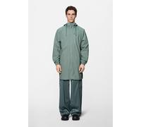 Rains Long Storm Breaker | Rain Jacket | Green | XL |
