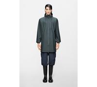 Rains Long Storm Breaker | Rain Jacket | Grey | XL |