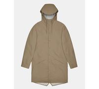 Rains Long Unisex Jacket - 133 Beige - 133 Beige - S