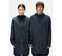 Rains Long Unisex Jacket - 47 Navy - 47 Navy - M