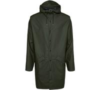 Rains - Long waterproof jacket - Unisex - Long Jacket W3 - Long Jacket W3 Green for Men - Size S Green S