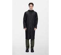 Rains Longer Unisex Jacket - 01 Black - 01 Black - M