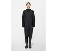 Rains Longer Unisex Jacket - 01 Black - 01 Black - S