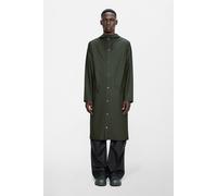 Rains Longer Jacket | Rain Jacket | Green | S |