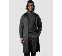 Rains Longer Unisex Jacket - 01 Black - 01 Black - M