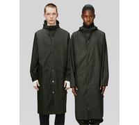 Rains Longer Unisex Jacket - 03 Green - 03 Green - XS