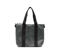 Rains marble-print tote bag - Grey OS