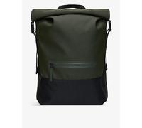Rains Mens Rains Trail Roll-Top Shell Backpack 03 Green