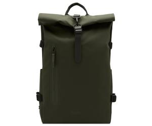 RAINS Men's Rolltop Rucksack Large Green