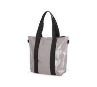 Rains Mini glaze-effect tote bag - Grey OS