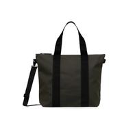 Rains mini logo-debossed tote bag - Green OS