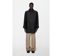 Rains Nara Long Jacket | Rain Jacket | Black | XS |