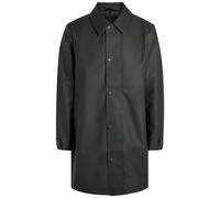 Rains Nara Long Waterproof Jacket - Black - S
