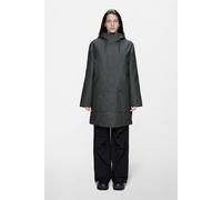 Rains Nome Long Parka | Winter Jacket | Grey | L |