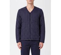 RAINS Quilted V-Neck Puffer Jacket in Polyester with Zip Closure - Size: M - male
