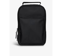 Rains Rains Book Coated-Shell Backpack 01 Black