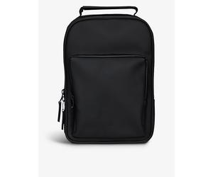 Rains Rains Book Coated-Shell Backpack 01 Black