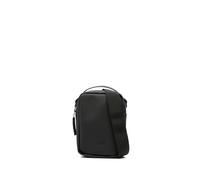 Rains Reporter logo-debossed messenger bag - Black One Size
