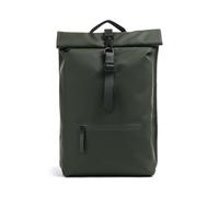 Rains | Rolltop Rucksack | Waterproof Cycle Bag | Green One Size