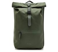 Rains Rolltop Waterproof Backpack - Green - One Size