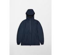 RAINS Storm Breaker Hooded Waterproof Coat Navy
