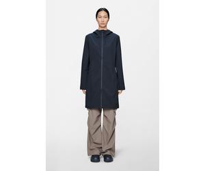 Rains Suva Hardshell Long W Jacket | Rain Jacket | Navy | XL |