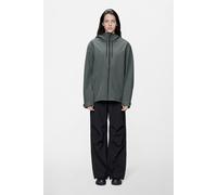 Rains Suva Softshell W3T1 hooded jacket grey green - S