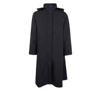 Rains Suva Vision Softshell A-line hooded raincoat - Black XS-S-M