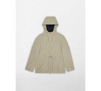 RAINS Suva Waterproof Hooded Rain Jacket Beige