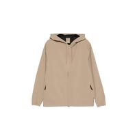 Rains Suva zip-up hooded jacket - Neutrals S