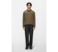 Rains Tech Woven Overshirt | Long Sleeve | Splinter | L |