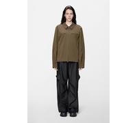 Rains Tech Woven Overshirt | Long Sleeve | Splinter | XS |