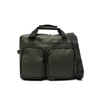 Rains Texel Tech logo-detail laptop bag - Green One Size