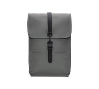 RAINS Unisex Backpack Mini Backpack (pack of 1) | Unisex waterproof rucksack with flap and carabiner closure, padded 16 in laptop pocket and quick-access external phone pocket