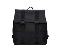Men's RAINS Trail MSN W3 Black Backpack Size: One Size, Colour: Black Fabric