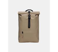 Rains Unisex Rolltop Rucksack - Beige 133 - Beige 133 - One Size