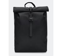 RAINS Rolltop Rucksack Mini (Black), Black, Modern