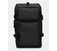 Rains Unisex Trail Cargo Backpack - 01 Black - 01 Black - One Size
