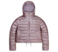 Rains - Water-repellent jacket - W Lohja Short Puffer Jacket Muse for Women - Size M - Pink Pink M