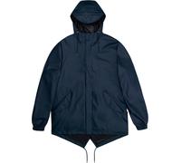 Rains - Waterproof and windbreaker Jacket - Fishtail Jacket W3 Navy for Men - Size M Navy M